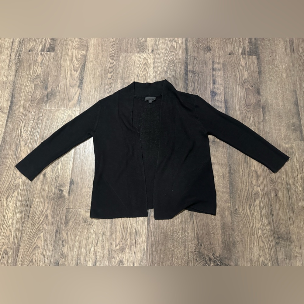 Women's size small, three quarter length sleeved Wothington brand, black sweater
